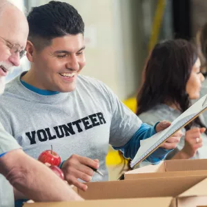 Volunteering and Donation Drive