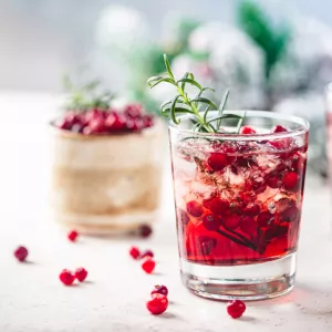 Pomegranate Ginger Grove Mocktail