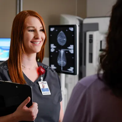 UCM Mammogram Tech in Office