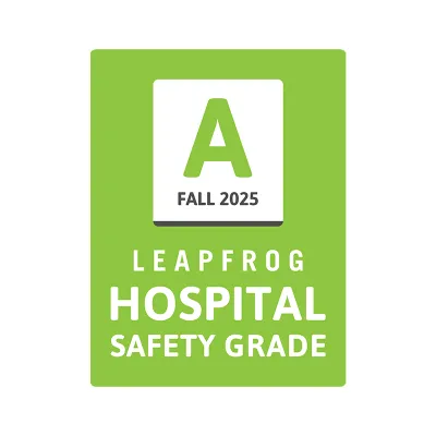 Three of our hospitals have been awarded a Safety Grade "A" from the Leapfrog Group.