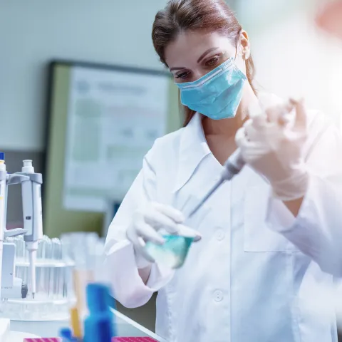 Doctor in Lab