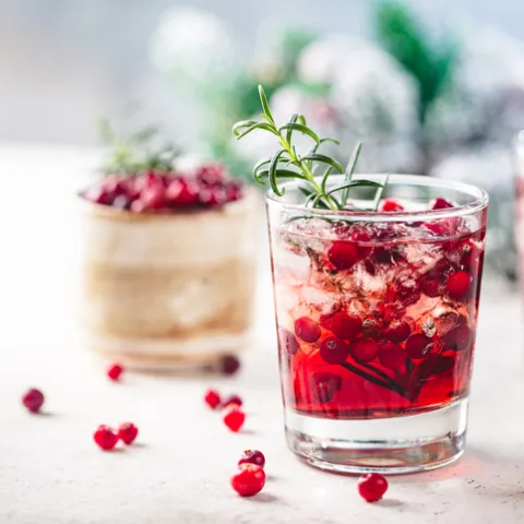 Pomegranate Ginger Grove Mocktail