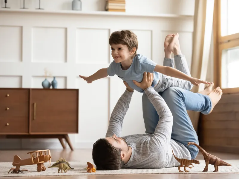 Dad With Child