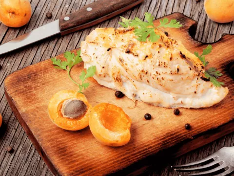 Pan-Seared Apricot Chicken