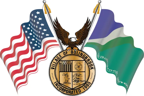 The Village of Bolingbrook town logo.